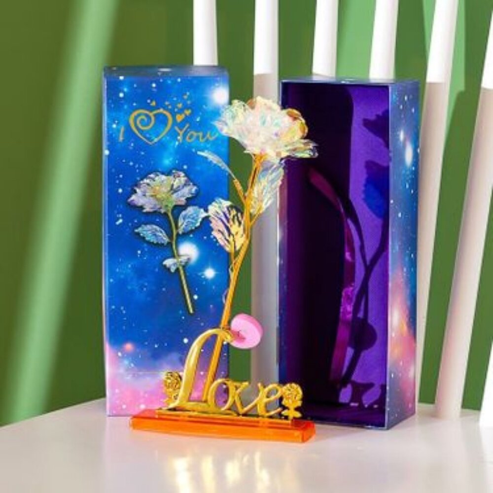 Limited Edition Crystal Rose